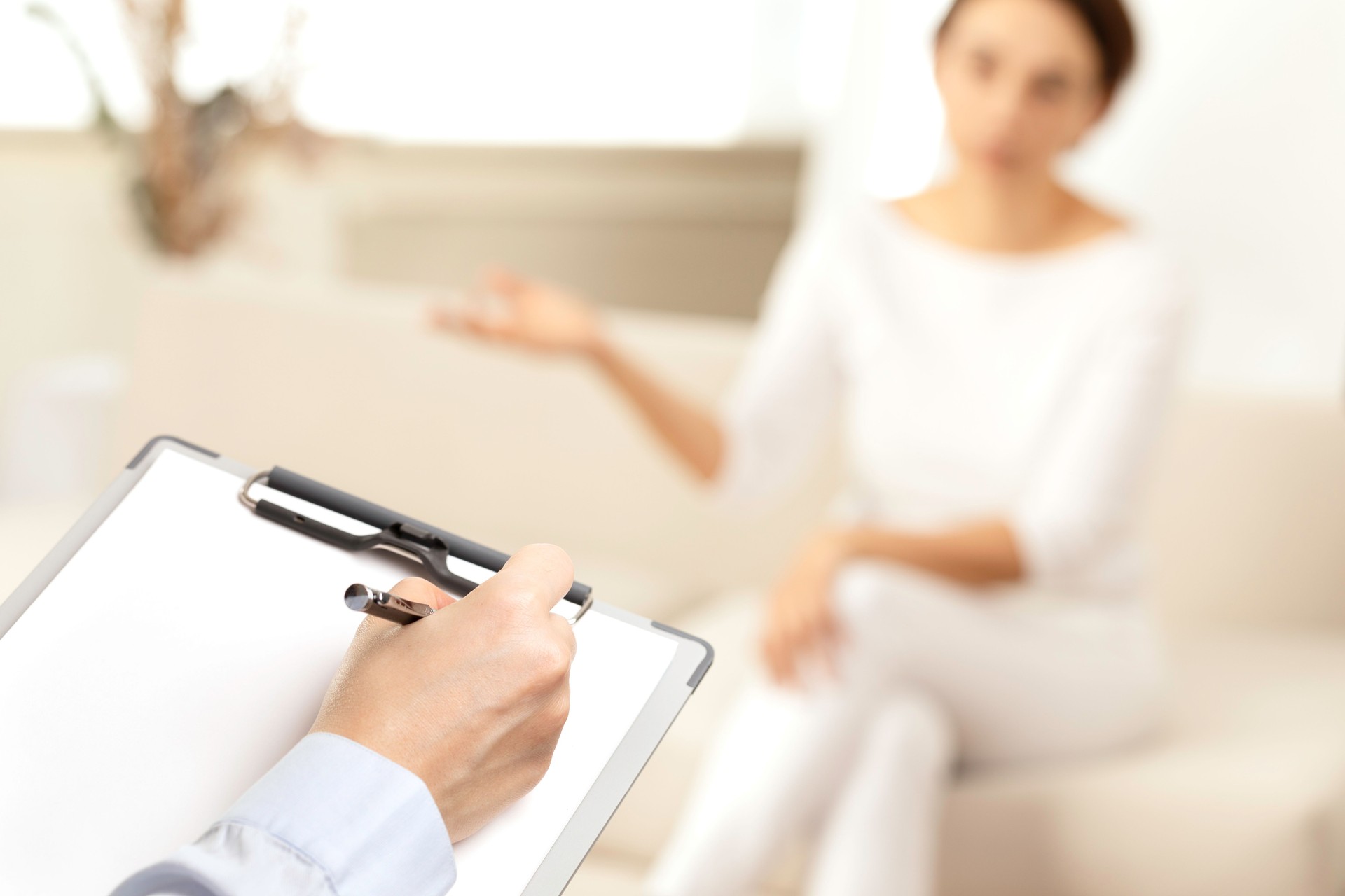 Woman in a Therapy Session